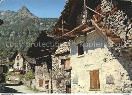 Sonogno Dorfpartie