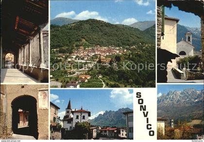 Sonvico Ortsansichten Panorama