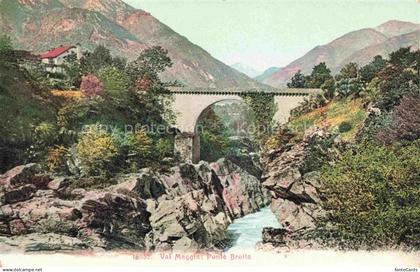 Val Maggia Maggiatal Valle Maggia Vallemaggia TI Panorama e Ponte Brolla
