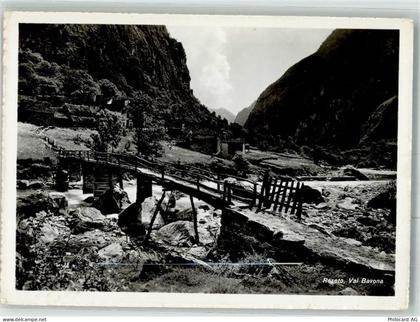 6676 Bignasco 1957 Foto AK VBal Bavona - 38024022