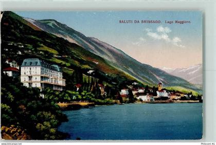 6614 Brissago 1922 - Saluti da Brissago Lago Maggiore - 10216915