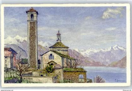 6614 Brissago Künstlerkarte Brissago Madonna del Ponte Zuppinger - 51276172