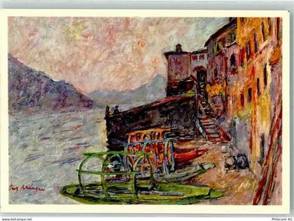 6978 Gandria Künstlerkarte Gandria Le barche sign Fritz Meijer - 10282746