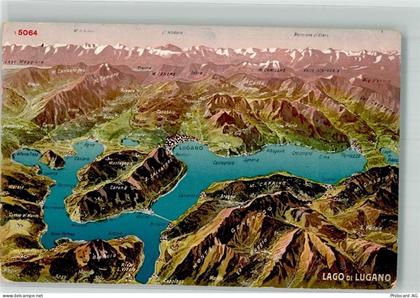 6900 Lugano - Vogelschau Lagodi Lugano - 38071229