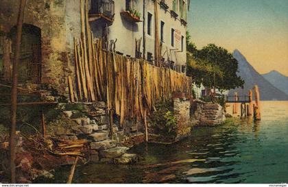 Lac de Lugano (?) - Carte non légendée