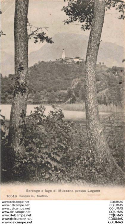 SUISSE - S21665 - Sorengo e Lago di Muzzano Presso Lugano
