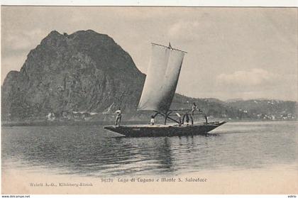 *** TI  ***    lago de Lugano monte  S Salvatore - unused TTBE