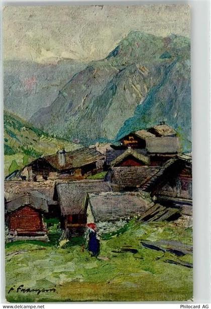 6673 Maggia Künstlerkarte sign. Filippo Franzono - 52020577