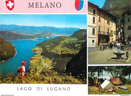 A5745 Switzerland Lago di Lugano Melano multi view