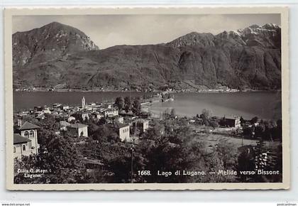 Svizzera - MELIDE (TI) Verso Bissone - Ed. G. Mayr 1668