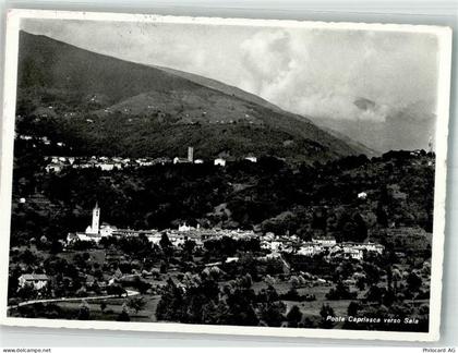 6946 Ponte Capriasca 1960 Foto AK Bahnpost Maroggia-Melaro Zug 479 FFS... - 38194880