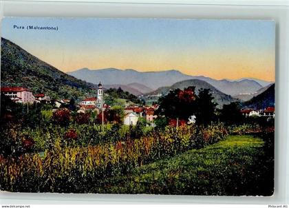 6984 Pura 1924 - Verlag Trüb & Cie - Teilansicht, gute Erhaltung AK - 13079350