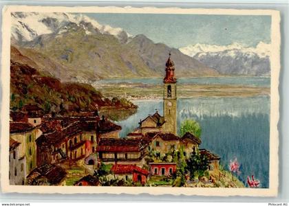 6777 Ronco Quinto Künstlerkarte Ronco verso Locarno E. Zuppinger - 11056349