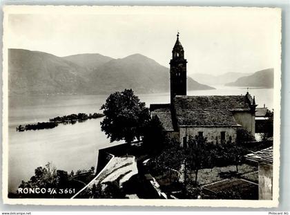 6622 Ronco sopra Ascona Foto AK Foto Ammann Kirche - 39691235