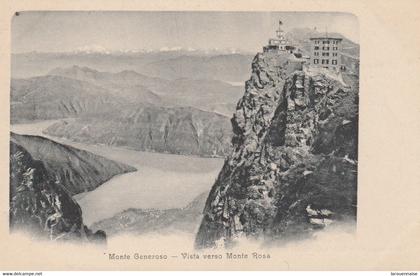 Suisse - ROVIO - Monte Generoso - Vista verso Monte Rosa