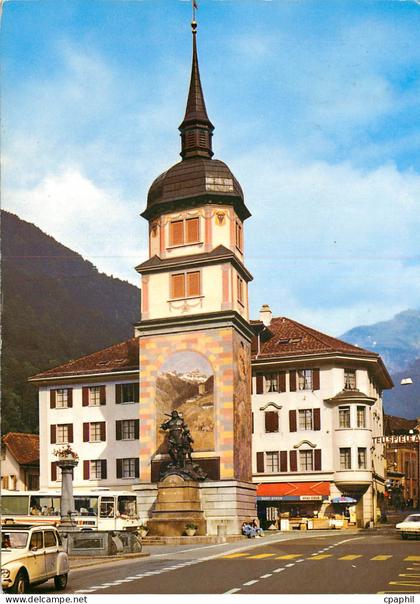 CPM Wilhelm Tell Denkmal Altdorf Uri