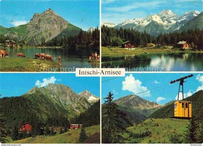Intschi Uri UR Arnisee Partien Panorama Seilbahn