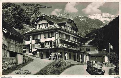 Spiringen UR Gasthaus St. Anton Klausenstrasse Fussweg nach Urigen