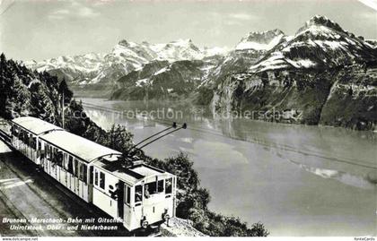 Uri-Rotstock Uri-Rothstock 2932m UR Brunnen Morschach Bahn mit Gitschen Ober und