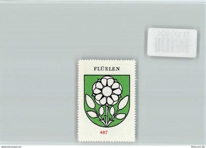 6454 Flüelen - Vignette Wappen Kaffee Hag ca 1920-1940 Flüelen - 11100924