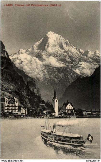 Flüelen mit Bristenstock