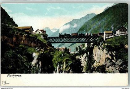 6487 Göschenen - Brücke Dampfzug - 10604565