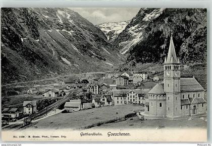 6487 Göschenen - Kirche Gotthardbahn - 10604587