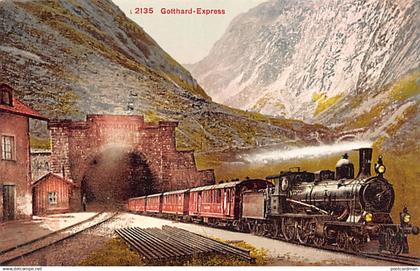 GÖSCHENEN (UR) Gotthard-Express - Verlag Photoglob 2135