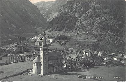 GÖSCHENEN (UR) Totalansicht - Verlag E. Synnberg