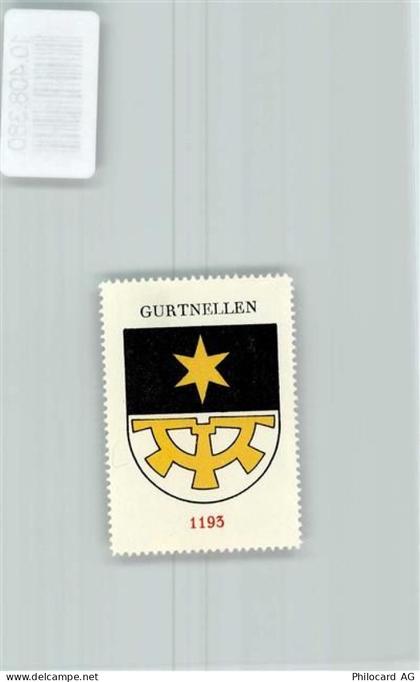 6482 Gurtnellen - Vignette Wappen Kaffee Hag ca 1920-1940 - 10408380