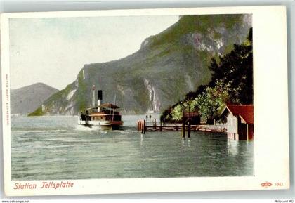 6452 Sisikon - Station Tellsplatte Salondampfer - 10602462