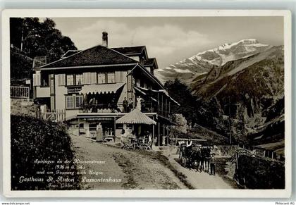 6464 Spiringen - Gasthaus St. Anton Passantenhaus an der Klausenstraßen ... - 13258727
