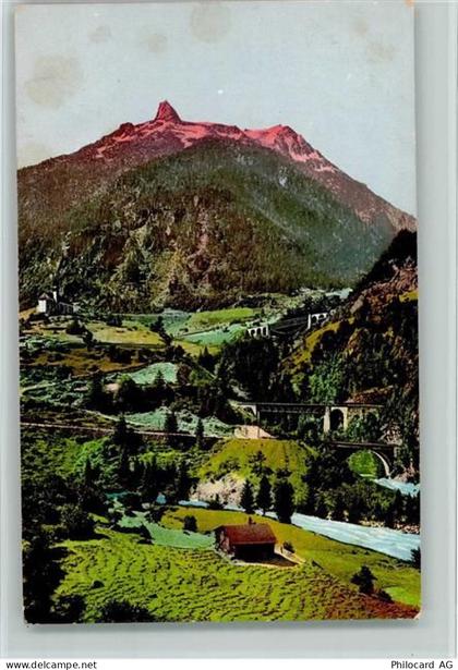 6484 Wassen UR - Gotthardbahn Die Mayenreussbrücken bei Wassen - 11063031