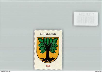 1040 Echallens - Vignette Wappen Kaffee Hag ca 1920-1940 Echallens - 11101204