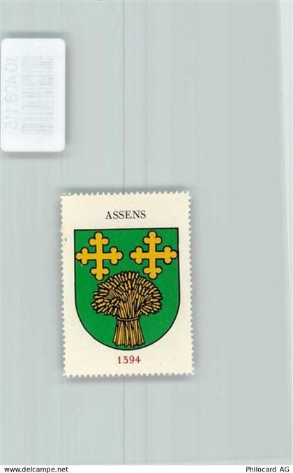1042 Assens - Vignette Wappen Kaffee Hag ca 1920-1940 Garbe - 10408115