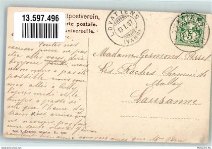1062 Sottens 1907 Foto AK - 13597496