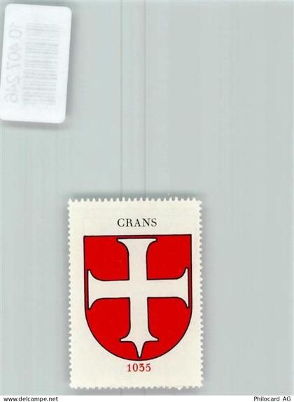 1299 Crans-près-Céligny - Vignette Wappen Kaffee Hag 1920-1940 - 10407246