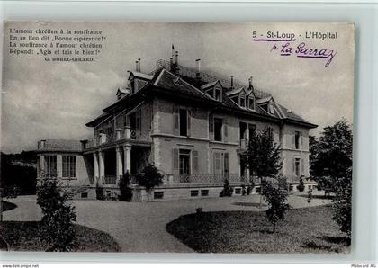 1318 Pompaples St-Loup 1919 - Hospital, gute Erhaltung AK - 13079095