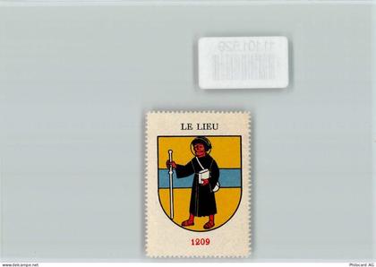 1345 Le Lieu Le Séchey - Vignette Wappen Kaffee Hag ca 1920-1940 - 11101829