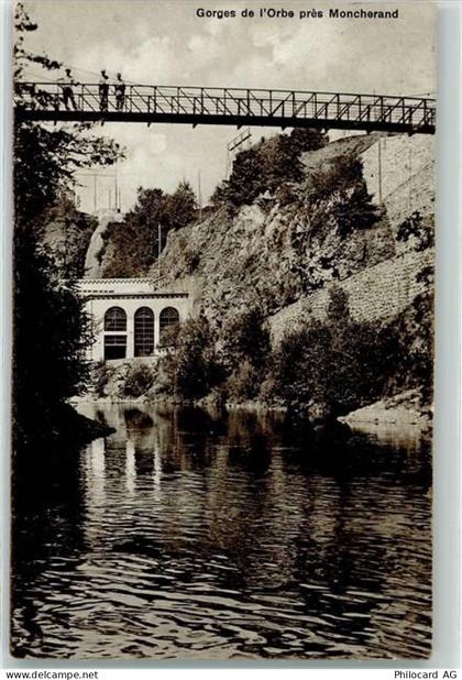 1354 Montcherand 1911 - Gorges de l Orbe Pont - 10608271