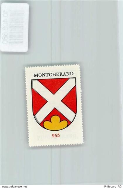 1354 Montcherand - Vignette Wappen Kaffee Hag ca 1920-1940 - 10408680