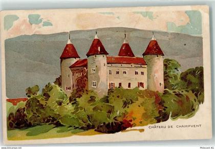 1443 Champvent - Schloss - 10607572