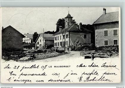 1453 Mauborget 1907 - Partie bei der Kirche AK - 13213909