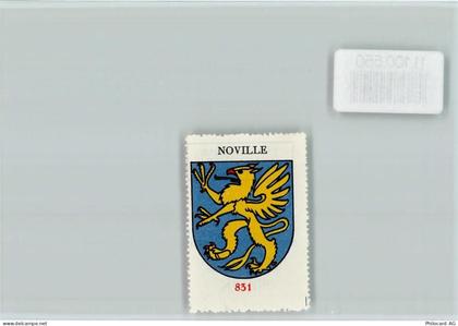 1845 Noville Crebelley - Vignette Wappen Kaffee Hag ca 1920-1940 Noville... - 11100550