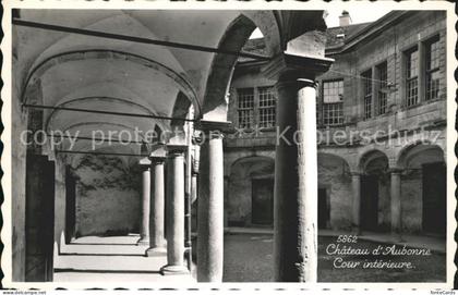 Aubonne VD Chateau Cour interieur