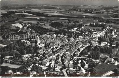 Aubonne VD Fliegeraufnahme