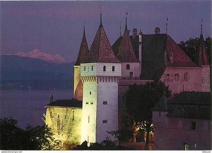 Carte Postale - Suisse - VD Vaud - Nyon - Le Château le Soir - CPM - Carte Neuve - Voir Scans Recto-Verso - Poscard - Ca