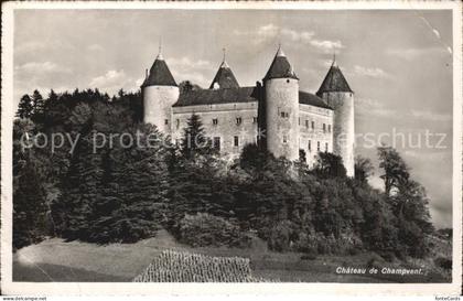 Champvent Chateau Schloss