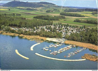 Cudrefin Camping Fliegeraufnahme x 1971