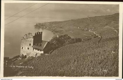 Cully  VD La Tour de Marsens et Cully